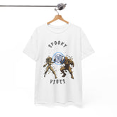 Halloween Spooky Mummy Couple Vibes Anime Tee Shirt - Unisex Heavy Cotton Casual Fit